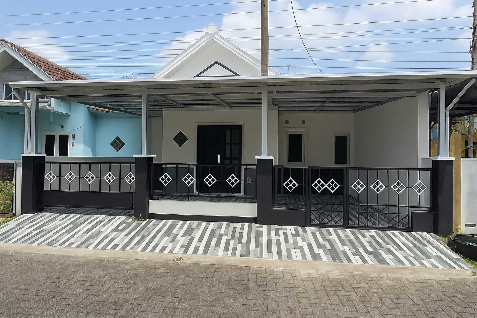 Dijual  Rumah Menawan Siap Pakai - 1 Menit Ke Taman Kota