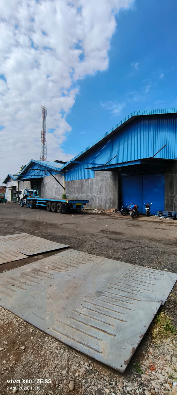 Disewakan Gudang Di Kota Pelabuhan  Cilacap