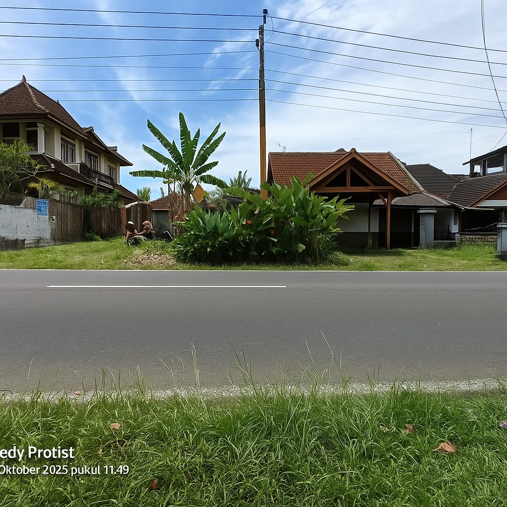 Dijual Tanah Pinggir Jalan Raya Baturraden Dekat Berbagai Tujuan Wisata
