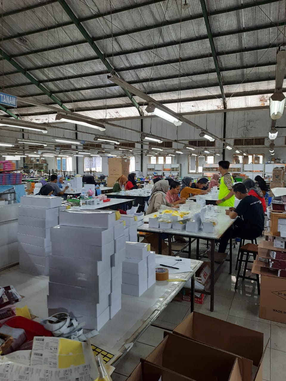 DIJUAL TANAH BANGUNAN EX PABRIK, PADAMARA PURBALINGGA