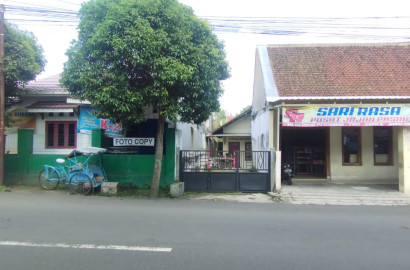 Dijual Tanah Bonus Bangunan Dapat 2 Muka, 4 Menit Gor Satria Purwokerto