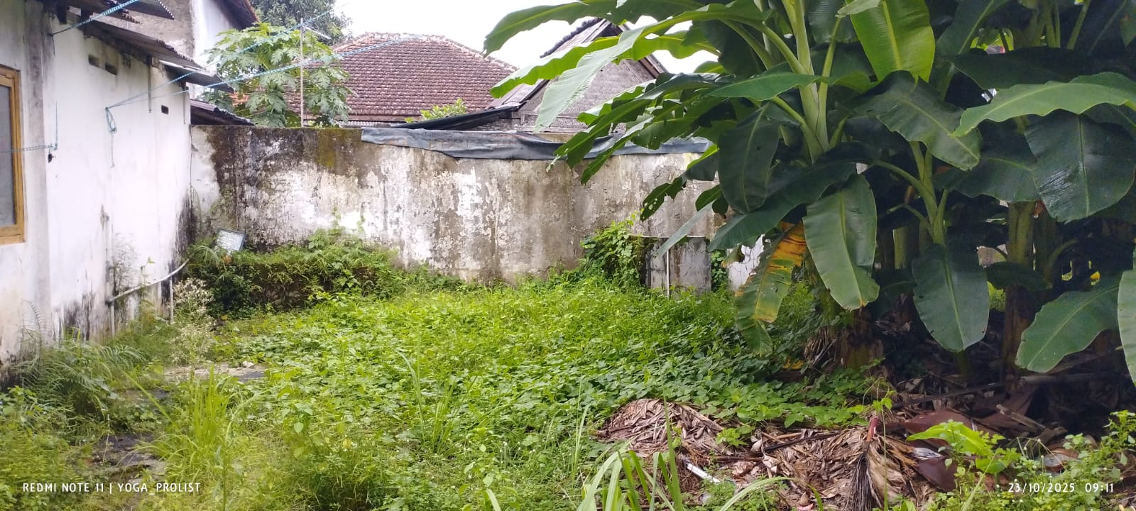 Dijual Tanah Bonus Bangunan Dapat 2 Muka, 4 Menit Gor Satria Purwokerto