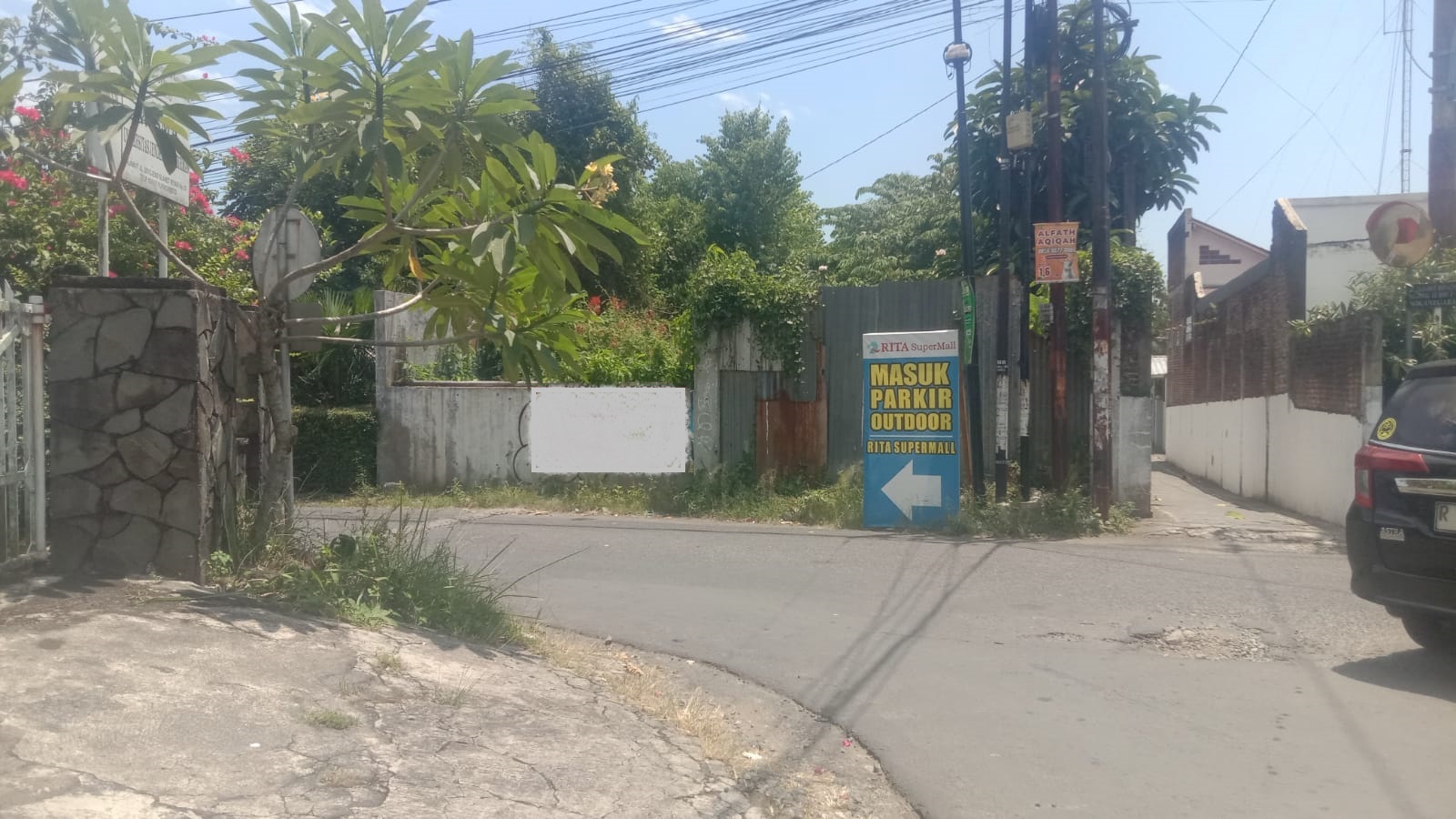 Dijual tanah belakang Rita Mall Purwokerto