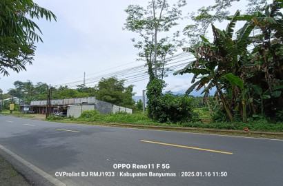 Dijual Tanah Di Cilongok 1 Menit ke Pasar Cilongok