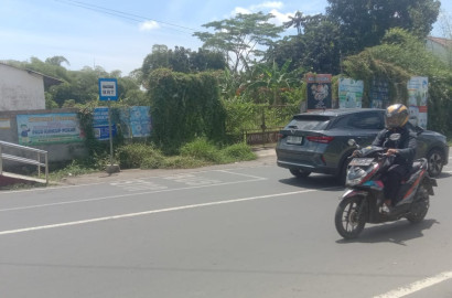 Dijual Tanah Luas bonus bangunan  di depan Depo Pelita Sokaraja