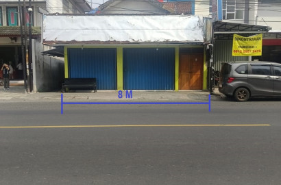 Disewakan Toko Lebar 8 Meter JL Jensud Sokaraja