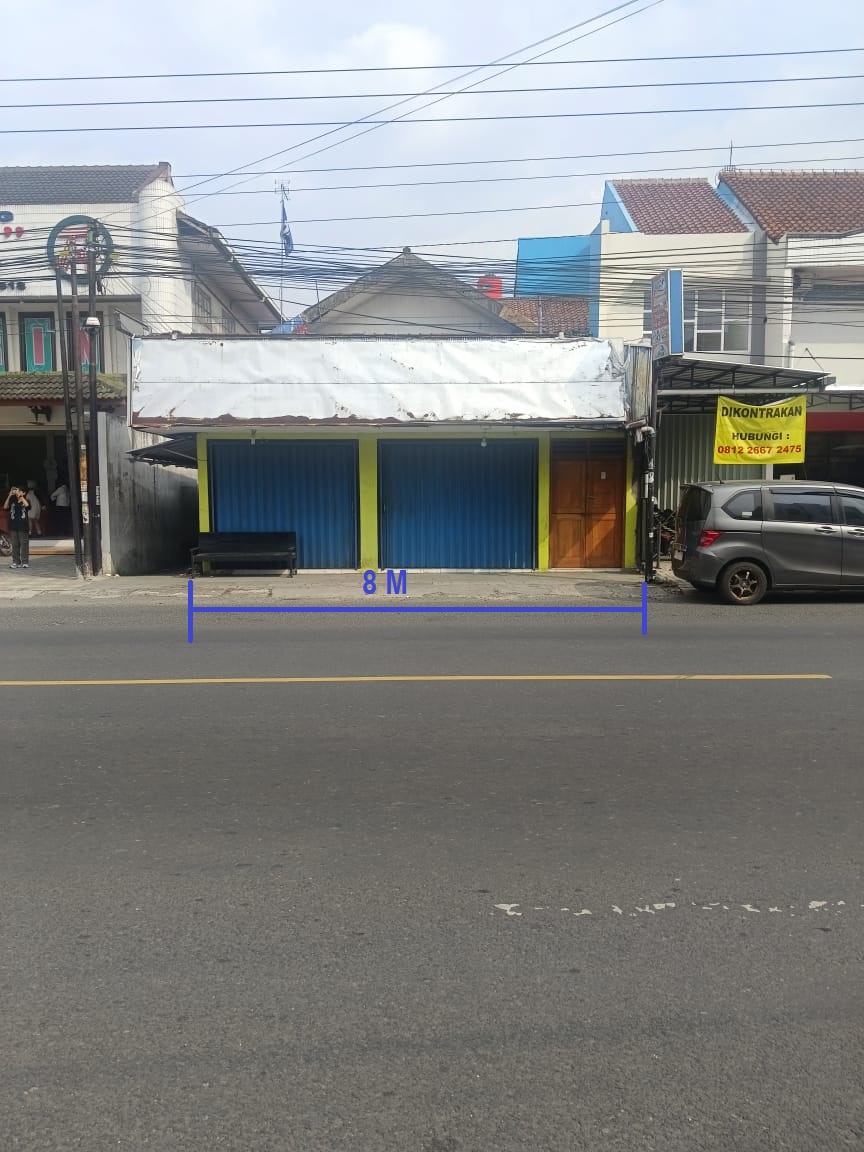 Disewakan Toko Lebar 8 Meter JL Jensud Sokaraja