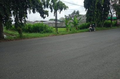 Dijual Tanah Pinggir Jalan Raya Depan Pintu Masuk Terminal Bus Purwokerto