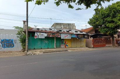 Dijual Tanah Jalan Utama Purwokerto Bonus Bangunan Tua+Kios