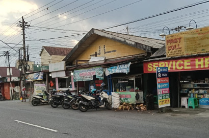 Dijual Toko Pinggir Jalan Raya Sangat Strategis - 4 Menit Univ Harbang