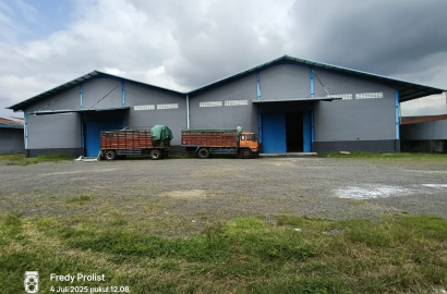 Disewakan Gudang Dikomplek Pergudangan Purwokerto - Kendaraan Berat Aman!