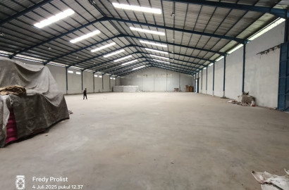 Disewakan Gudang Besar Dikomplek Pergudangan Purwokerto - Siap Pakai Akses Trailer!