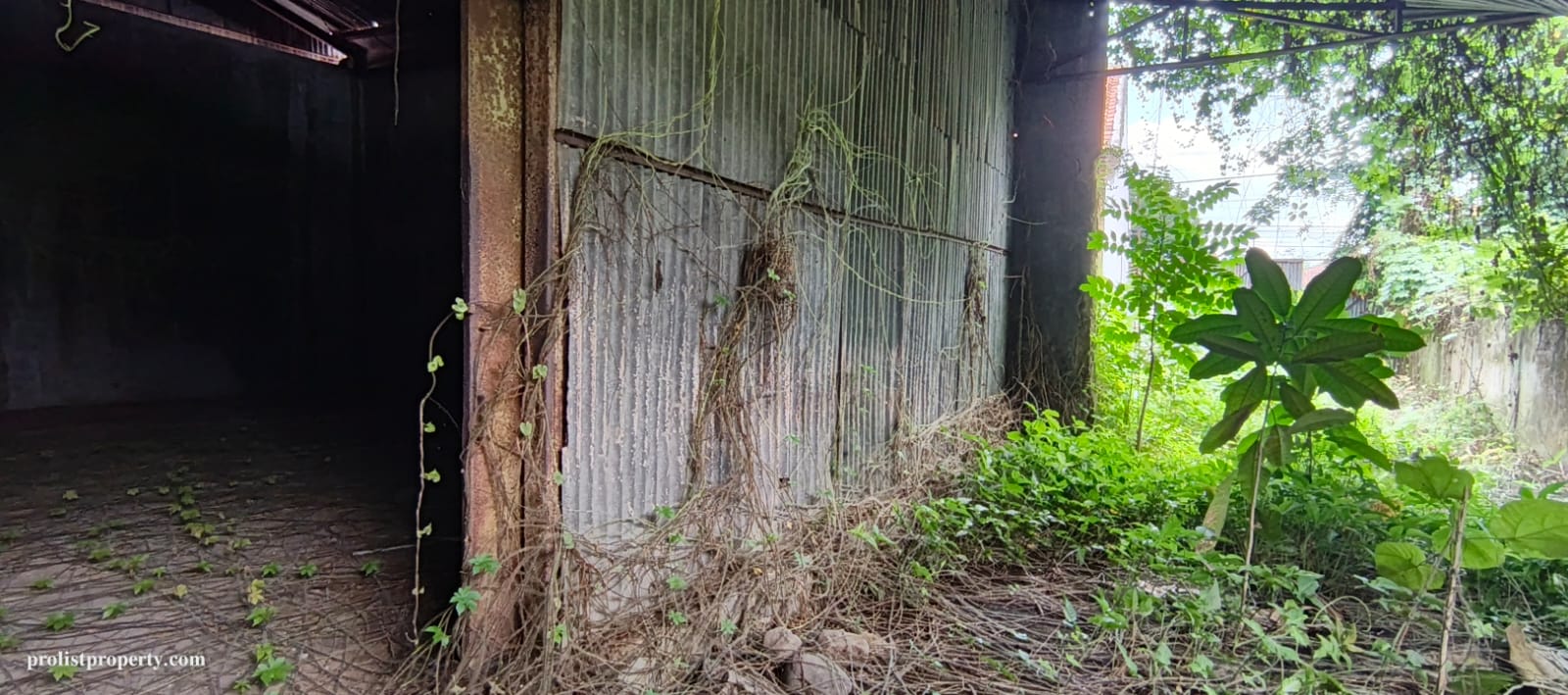 Dijual Tanah Ngantong Sudah Tembok Keliling Pinggir Jalan Utama Akses Kendaraan Berat