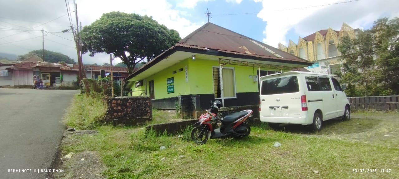TANAH BANGUNAN EX VILLA, SELANGKAH LOKAWISATA BATURRADEN