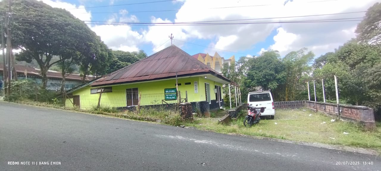 TANAH BANGUNAN EX VILLA, SELANGKAH LOKAWISATA BATURRADEN