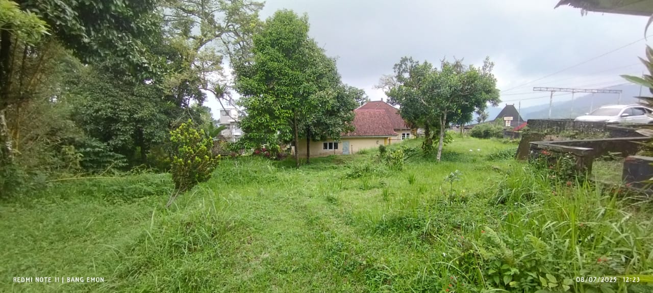 TANAH BANGUNAN EX VILLA, SELANGKAH LOKAWISATA BATURRADEN