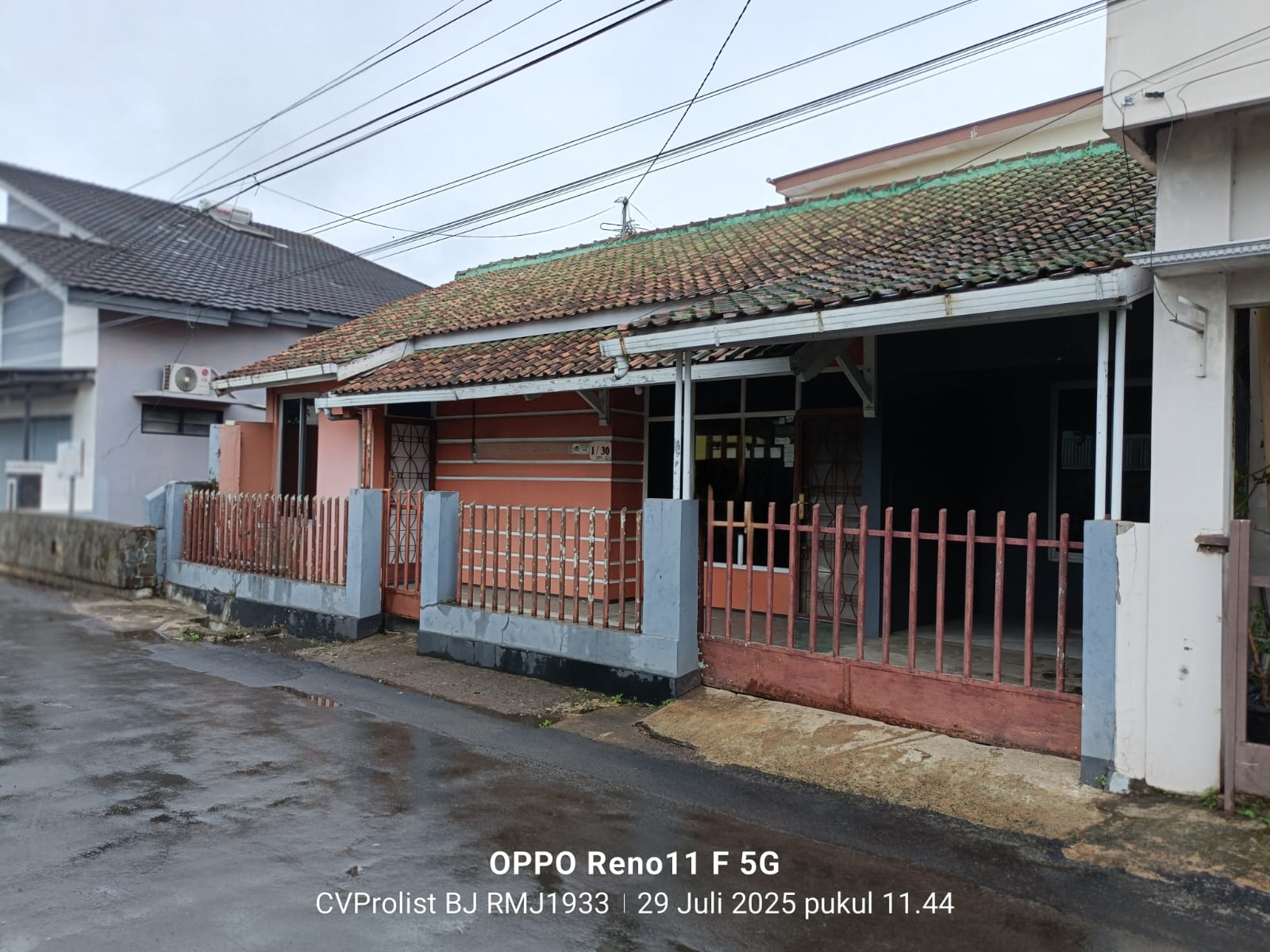Disewakan Rumah 1 Menit ke Pusat Kuliner GOR SATRIA