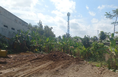 Disewakan Tanah Pekarangan Lebar 18 Mtr - Jalan Utama Ajibarang Wangon