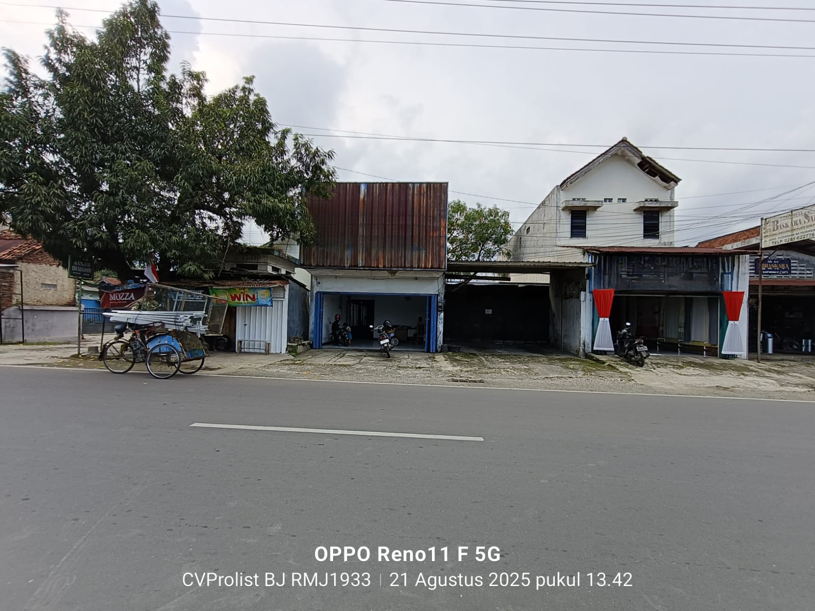 Disewakan RUKO dan LAHAN PARKIR 1 menit ke STASIUN PURWOKERTO