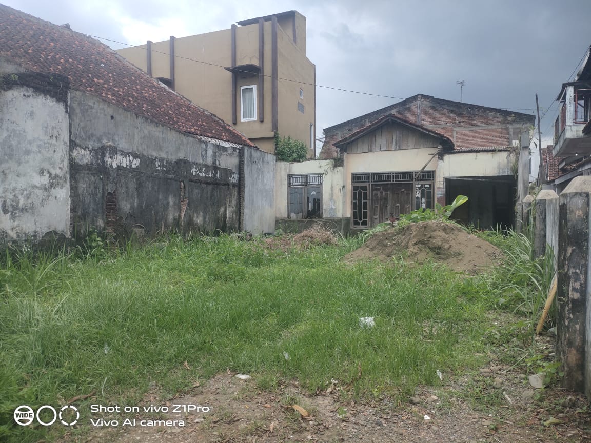 Tanah Bonus Bangunan Lokasi Pusat Kota Hanya  4 Menit Ke Alun² Purwokerto