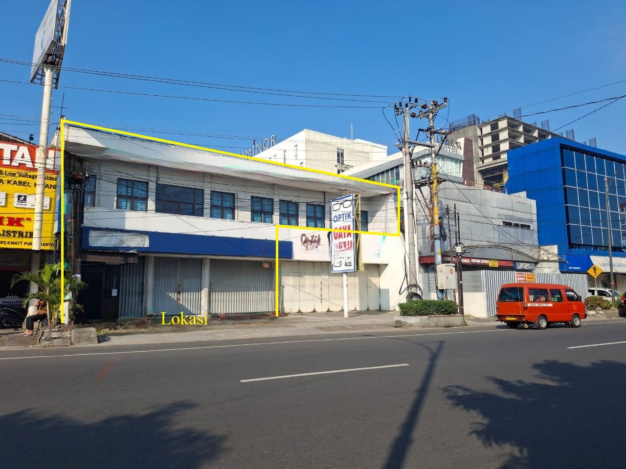 Disewakan Gedung Super Strategis 300 m Alun-alun Purwokerto