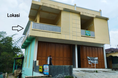 Disewakan Ruko Lebar 6 meter Bangunan Baru Pusat Kota Bobotsari -  JL Kenduran