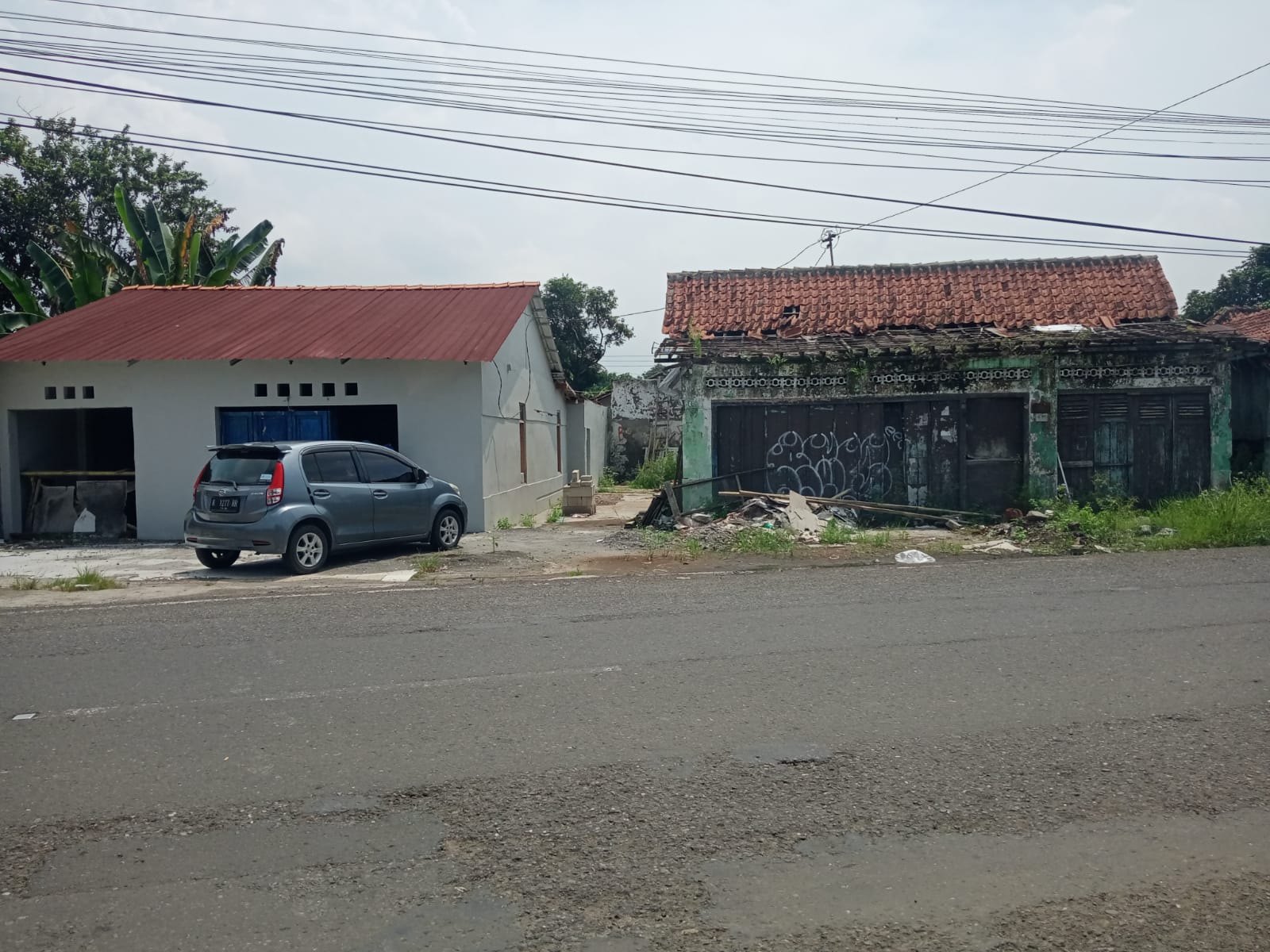 Dijual Tanah Bonus Bangunan Lebar Muka 25 Jalur Utama Purwokerto - Purbalingga