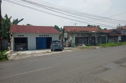 Dijual Tanah Bonus Bangunan Lebar Muka 25 Jalur Utama Purwokerto - Purbalingga