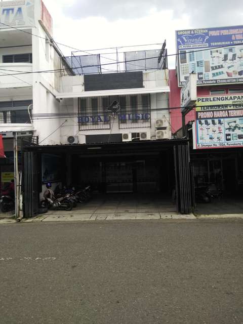 Disewakan 1 unit rumah toko di Jl Situmpur, Purwokerto