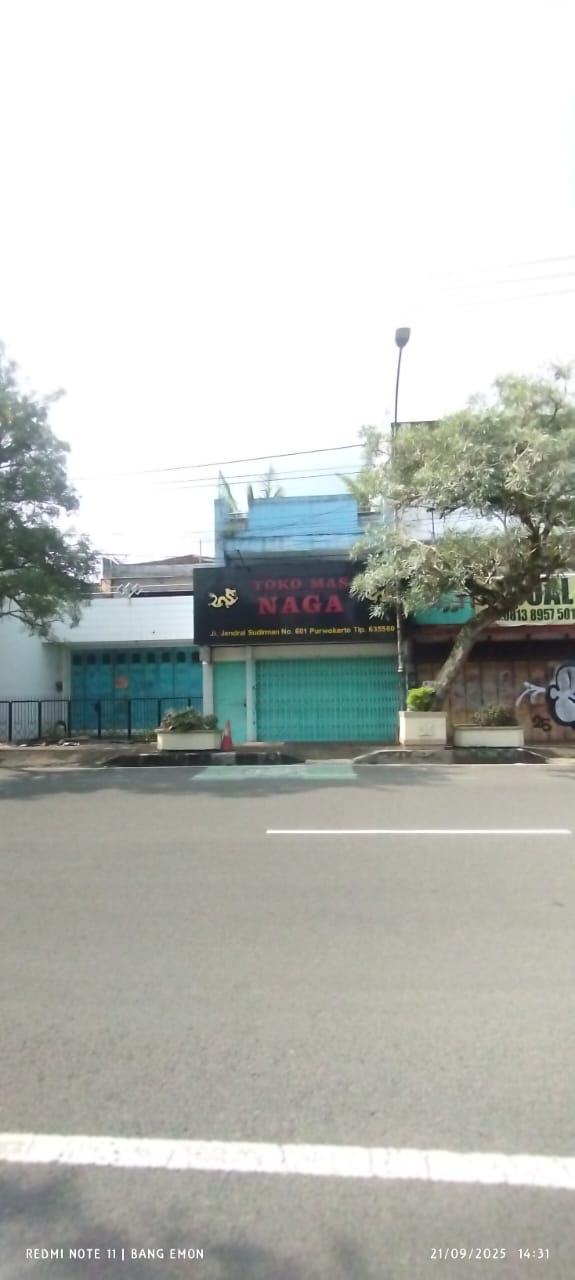 DIJUAL RUKO 2,5 LANTAI, JALAN PROTOKOL PURWOKERTO