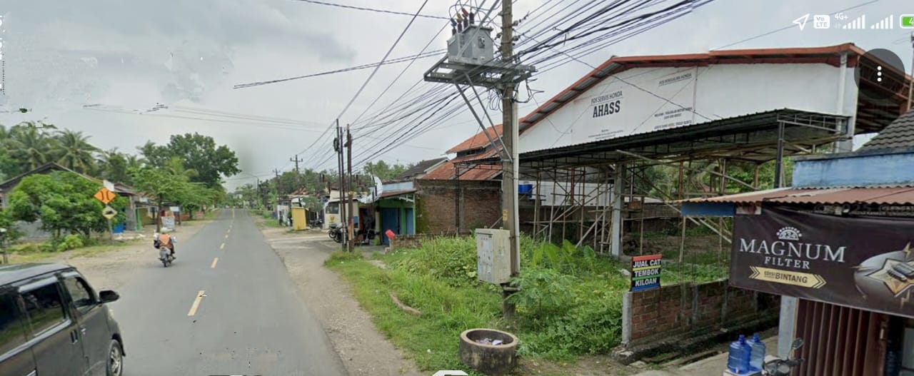Disewakan Semi Gudang 450 m2 , Jalur Sidareja-Pangandaran