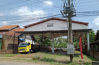 Disewakan Semi Gudang 450 m2 , Jalur Sidareja-Pangandaran
