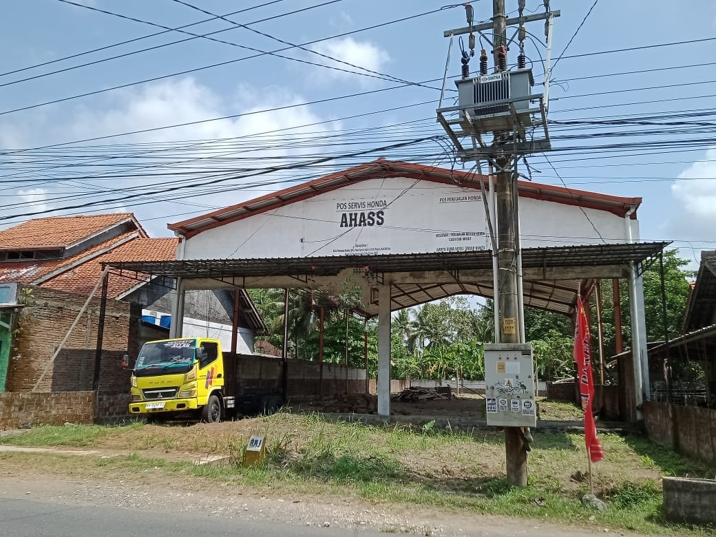 Disewakan Semi Gudang 450 m2 , Jalur Sidareja-Pangandaran