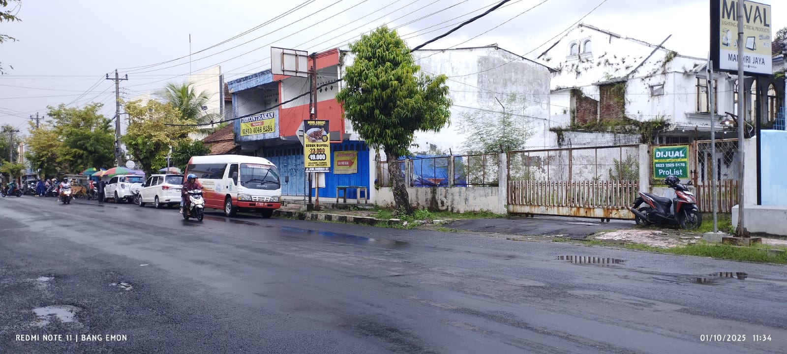 Dijual Tanah 1.984 m2 Bonus Bangunan,Tengah Kota Purbalingga