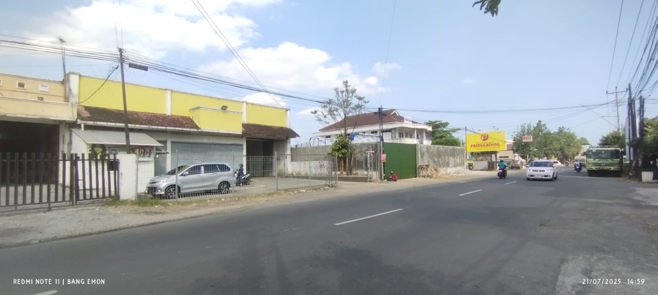 Disewakan Gudang + Kantor Akses Kendaraan Besar, Purwokerto Selatan