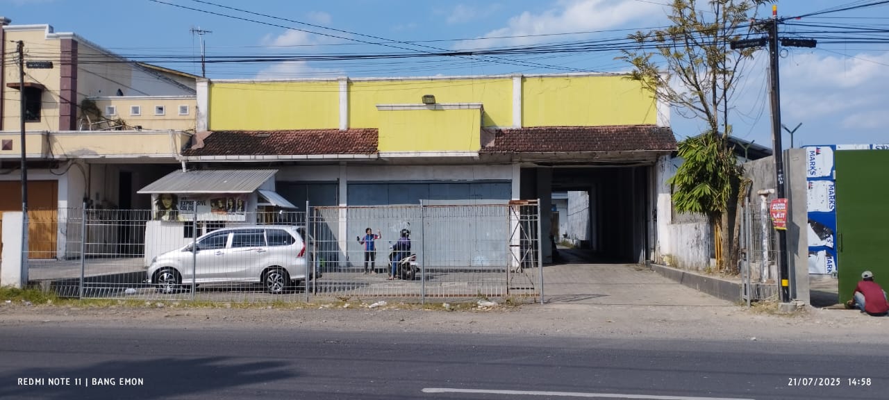 Disewakan Gudang + Kantor Akses Kendaraan Besar, Purwokerto Selatan