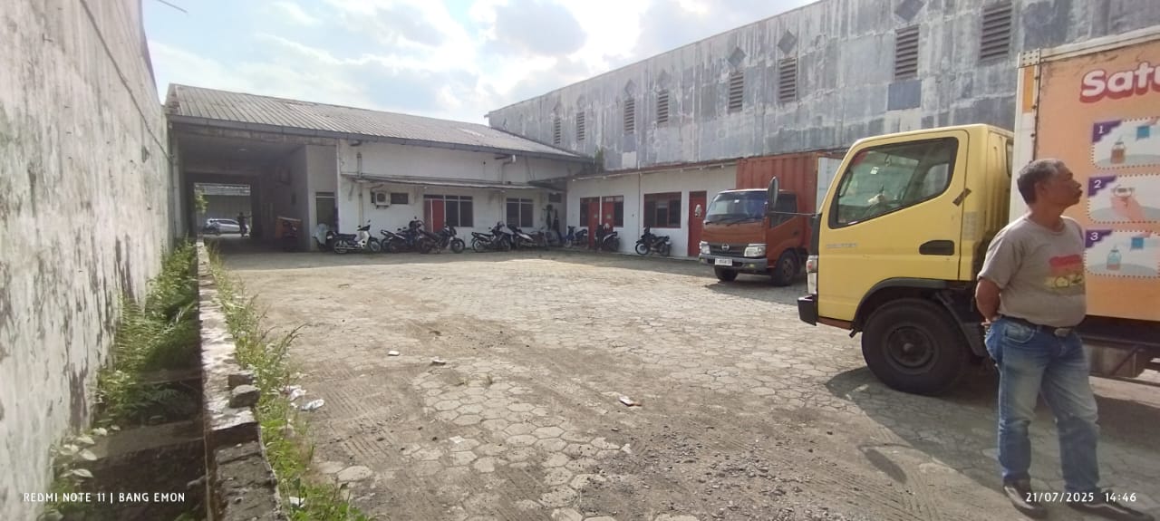 Disewakan Gudang + Kantor Akses Kendaraan Besar, Purwokerto Selatan