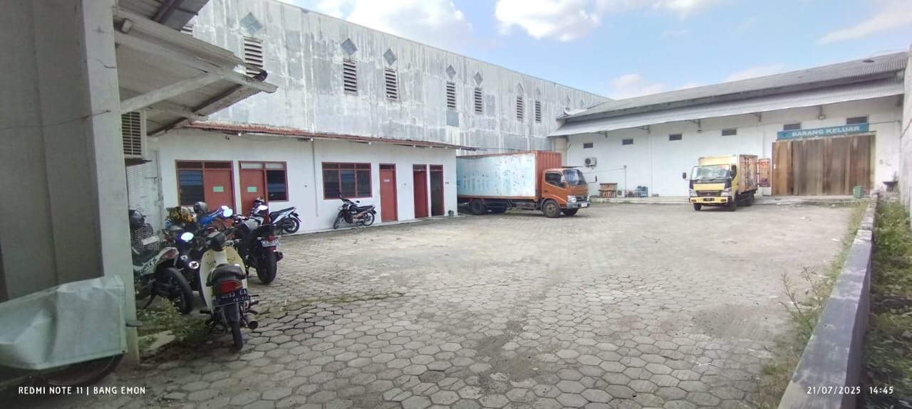 Disewakan Gudang + Kantor Akses Kendaraan Besar, Purwokerto Selatan