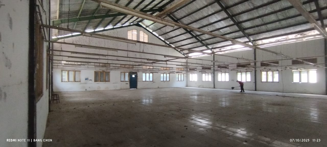 DISEWAKAN TANAH BANGUNAN EX PABRIK, PADAMARA PURBALINGGA