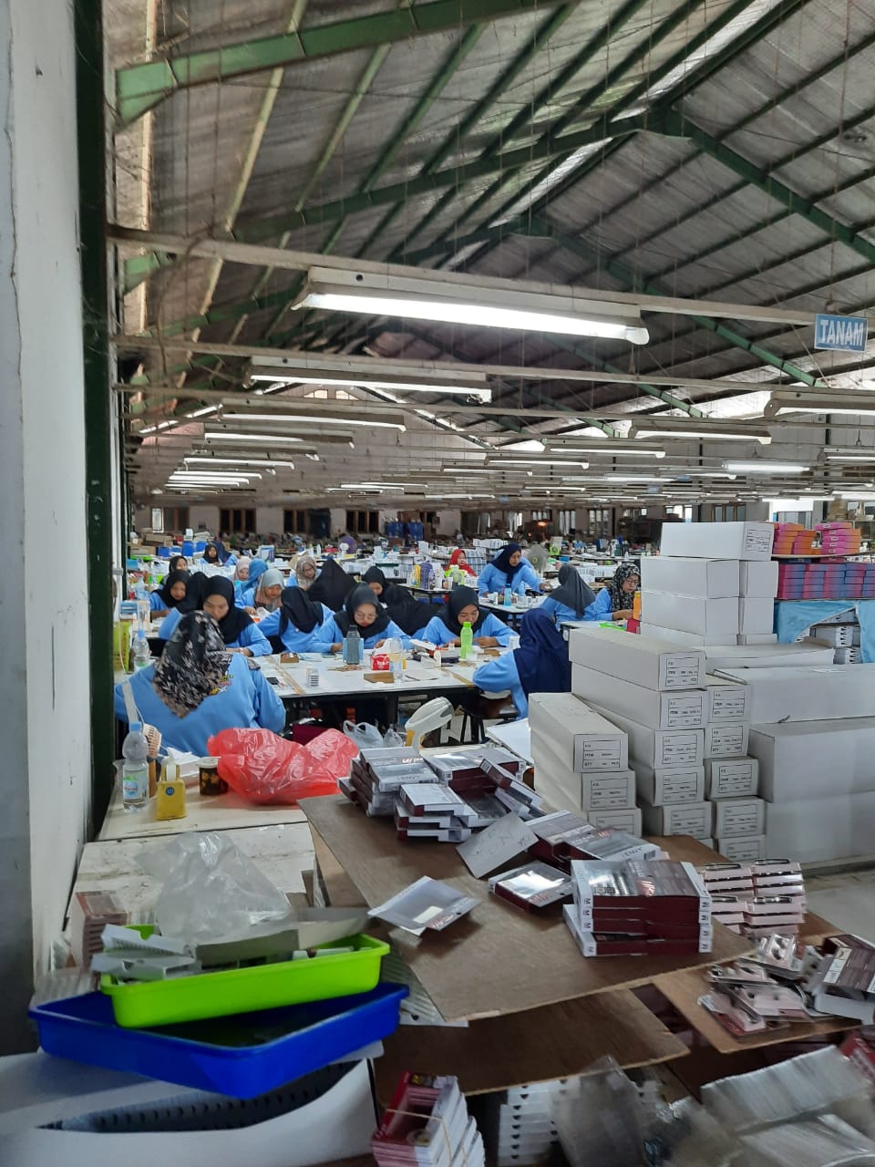 DISEWAKAN TANAH BANGUNAN EX PABRIK, PADAMARA PURBALINGGA