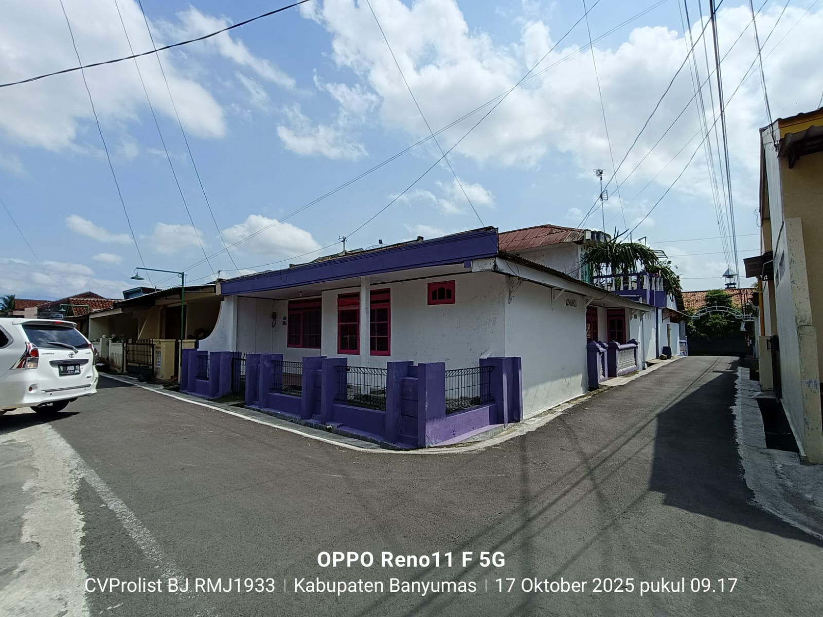 Di Jual Rumah Hook Di Perum Purwokerto Selatan