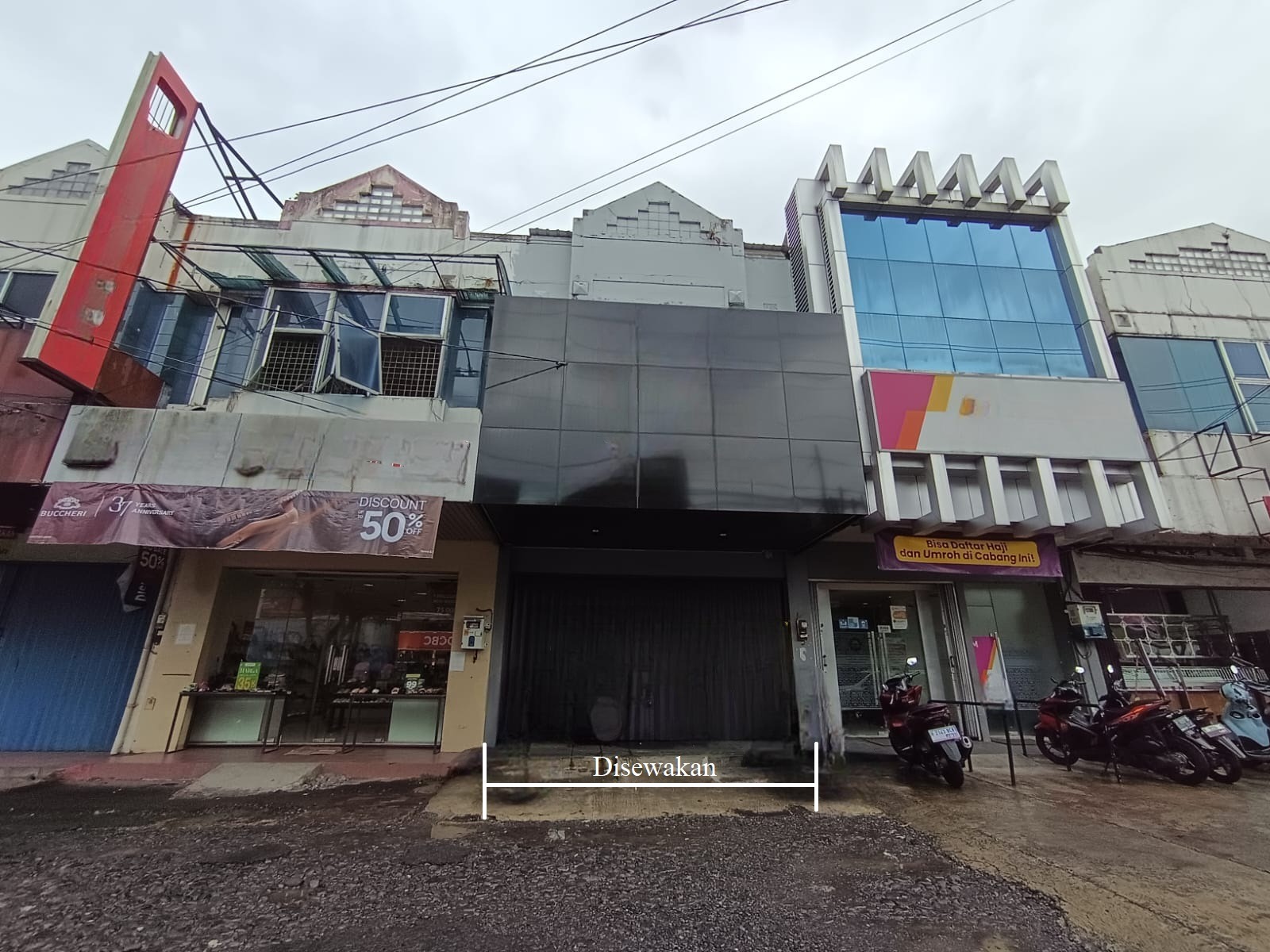 Disewakan Ruko Dua Lantai Super Strategis di Jl. Jenderal Sudirman – Pusat Kota Purwokerto