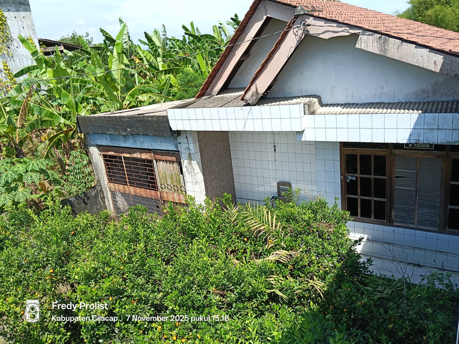 Dijual Bawah Harga Pasar Tanah Bonus toko Lebar Cantik - Kesugihan Cilacap