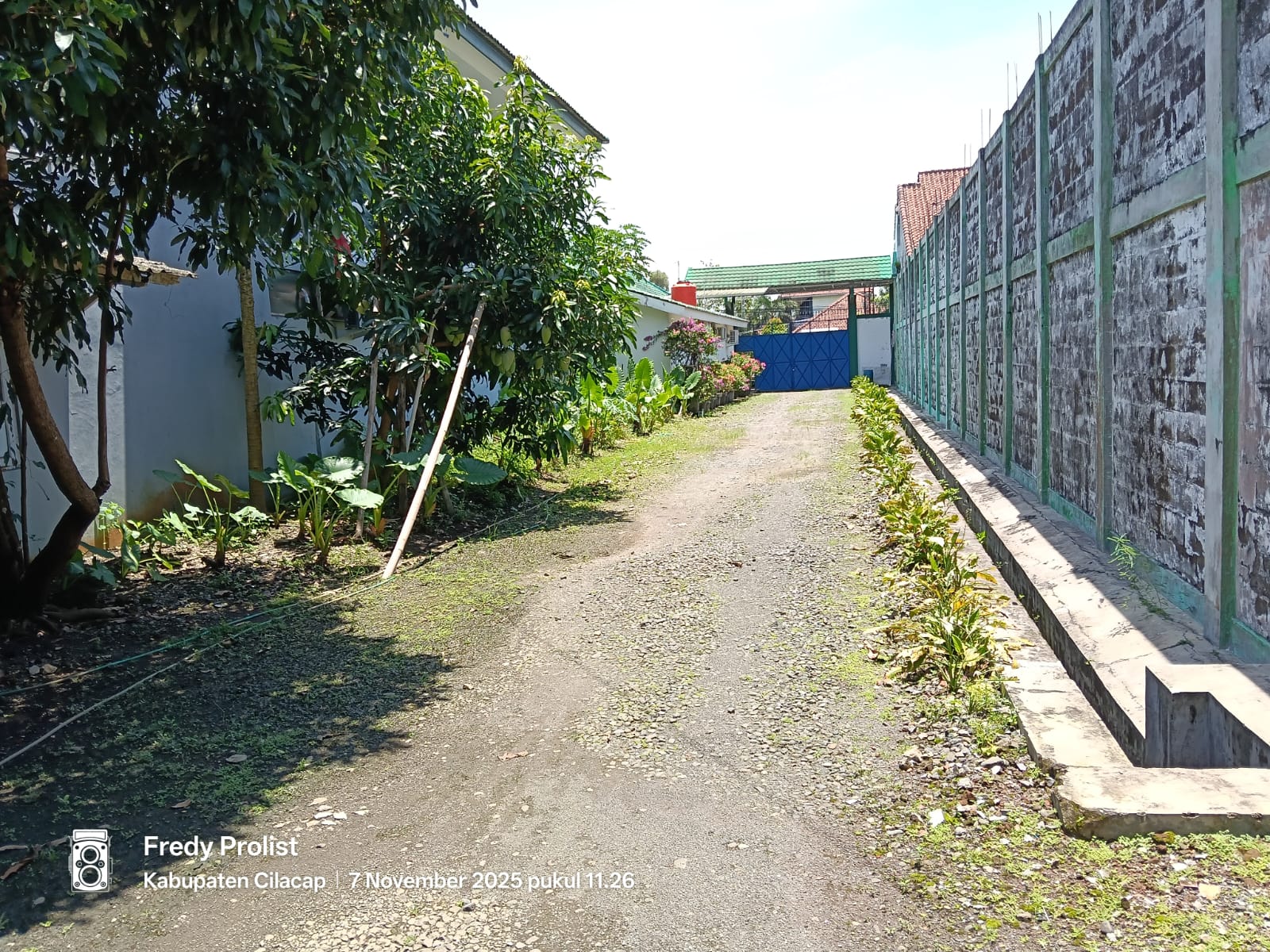 Dijual Tanah Luas Ada Gudang Cocok Untuk Area Pergudangan Di Cilacap Utara