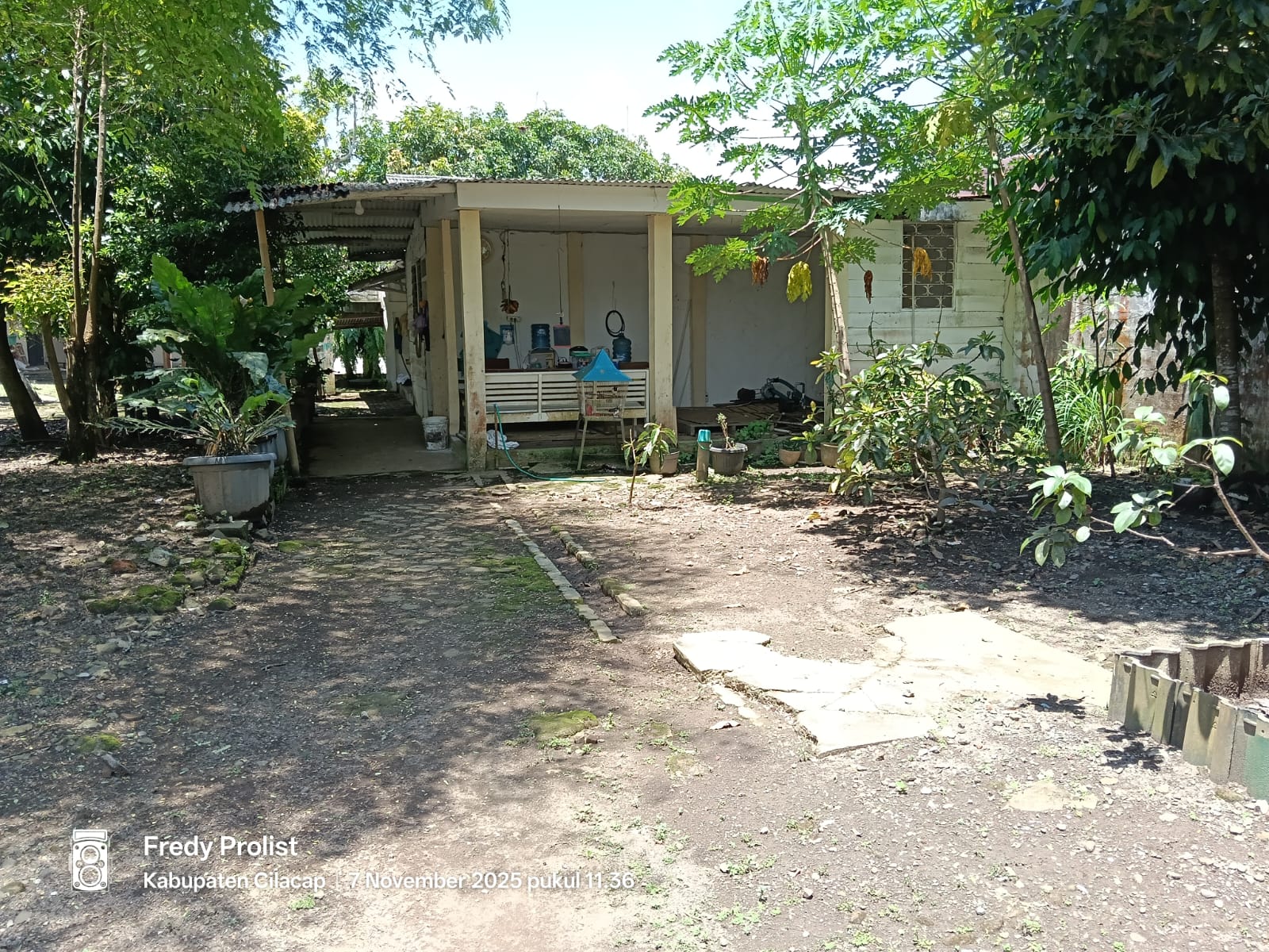 Dijual Tanah Luas Ada Gudang Cocok Untuk Area Pergudangan Di Cilacap Utara