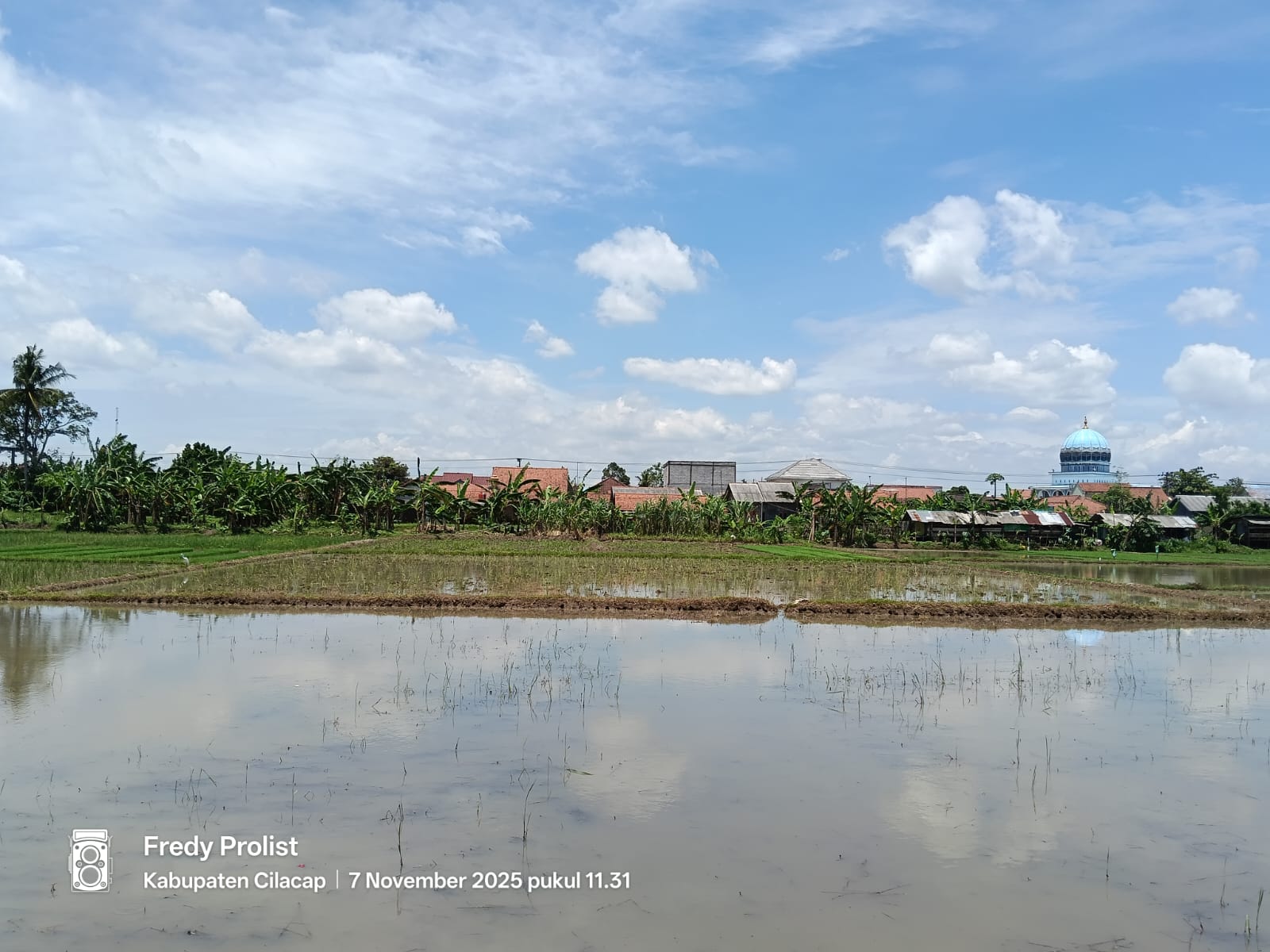 Dijual Tanah Luas Ada Gudang Cocok Untuk Area Pergudangan Di Cilacap Utara