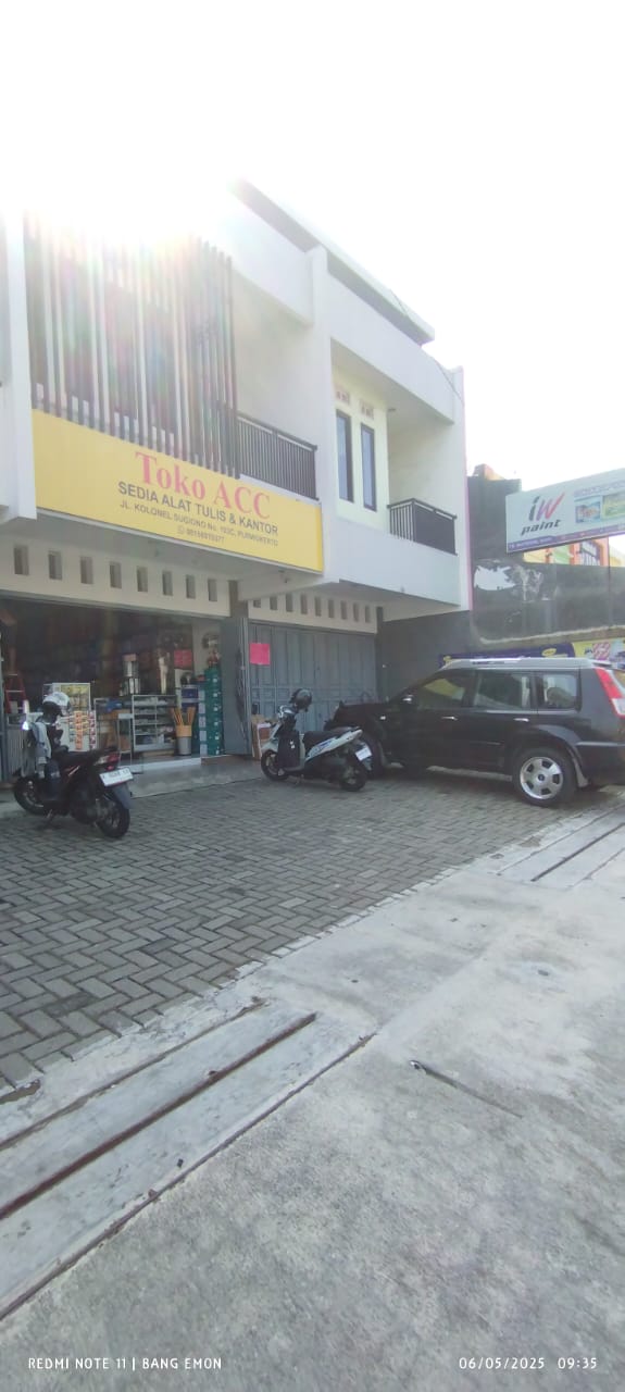 RUKO SEWA DEKAT PUSAT BISNIS JENSUD PURWOKERTO