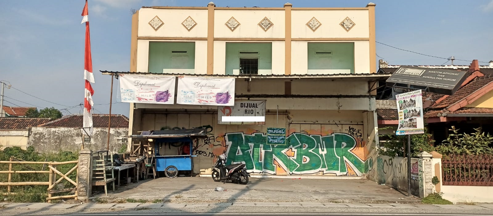 Dijual Gudang 644m2, 3km RS Dr OEN Solo Baru