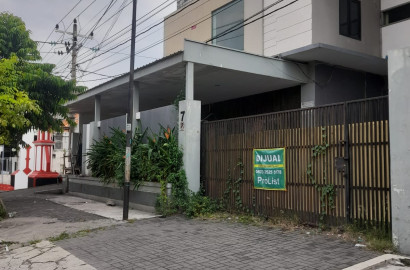 Dijual Rumah & Kantor 2 Lantai Strategis – Pusponjolo Barat Raya Semarang Barat