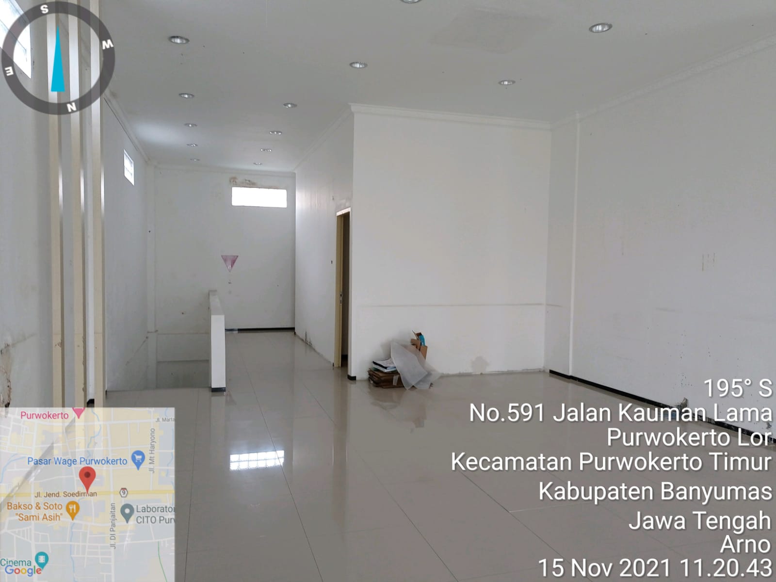 DISEWAKAN SEBUAH RUKO DI JALAN UTAMA - EX. BANK - FULL FURNISH JL JENDRAL SUDIRMAN